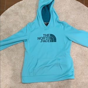 North Face pull over hoodie